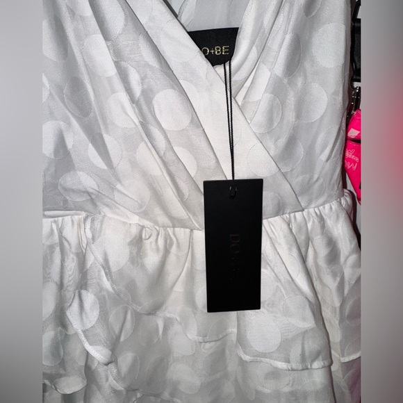 Little white dress NWT!!! GORGEOUS!!!! Message me for measurements!!! No flaws! - Picture 3 of 4
